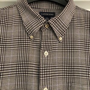 Lands End flannel shirt